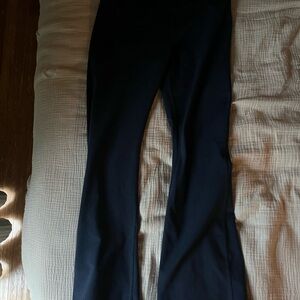 Alo Navy Blue Flared Pants